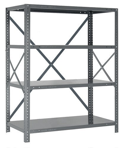 Steel Open Shelving - 22 Gauge 5 Shelves 12 x 36 x 39 (V22G-39-1236-5)