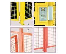 High Security Wire Partition System: Installation Components